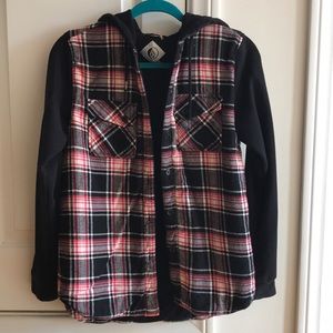 Volcom flannel jacket